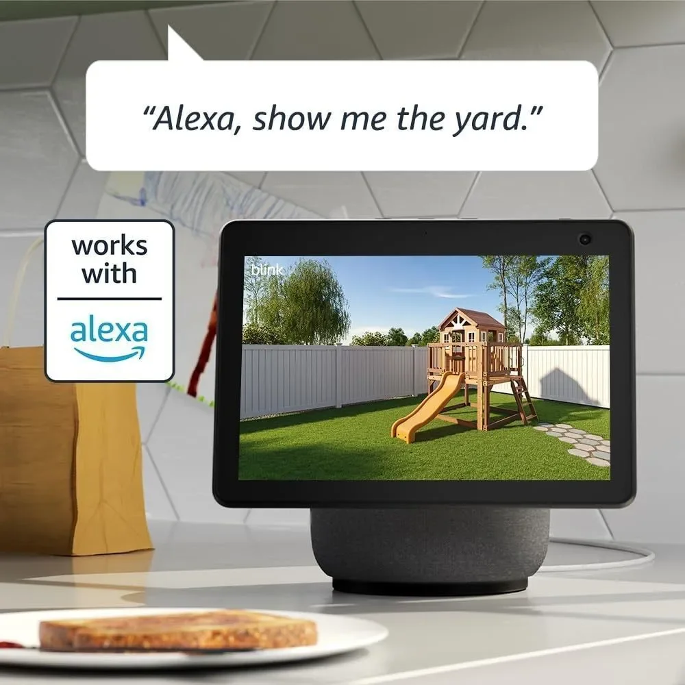 2-Blink Outdoor 4 Security Cameras + Sync Module, Amazon Refurbished